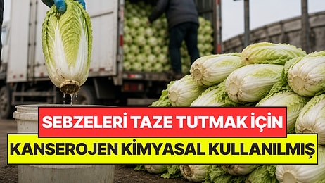 Yıllardır Taze Diye Sattıkları Sebze İnsanları Kanser Ediyormuş: Çin'de Büyük Skandal