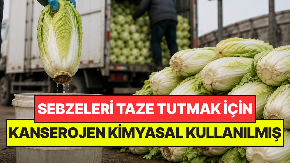 Yıllardır Taze Diye Sattıkları Sebze İnsanları Kanser Ediyormuş: Çin'de Büyük Skandal