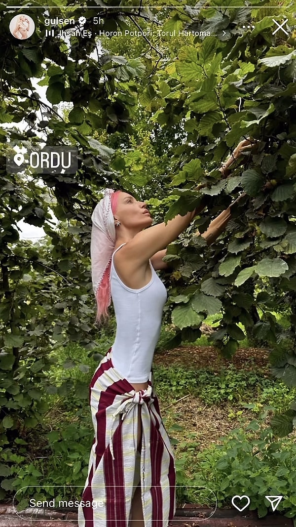 Tüm bunların yanında Gülşen'in Ordu'yla olan bağını da biliyoruz.