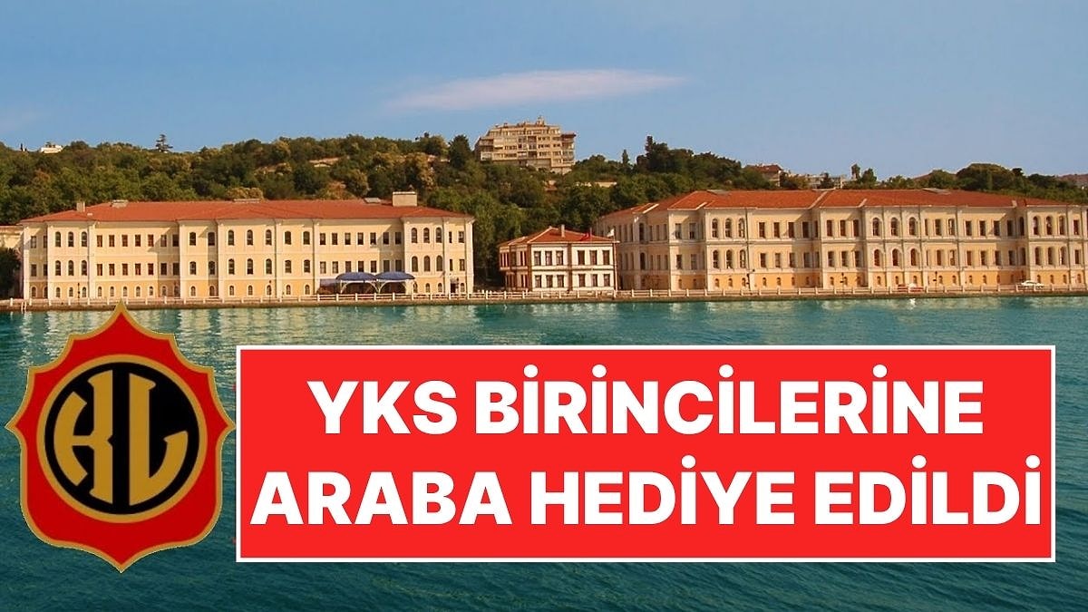 Kabataş Erkek Lisesi YKS Birincisi Olan Öğrencilere TOGG Marka Araba Hediye Etti