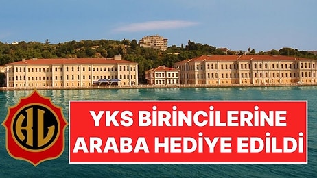 Kabataş Erkek Lisesi YKS Birincisi Olan Öğrencilere TOGG Marka Araba Hediye Etti
