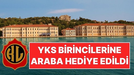 Kabataş Erkek Lisesi YKS Birincisi Olan Öğrencilere TOGG Marka Araba Hediye Etti