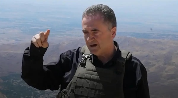 İsrail Savunma Bakanı Yisrael Katz, Suriye'nin güneyinde İsrail işgali altındaki bölgeye gitti.