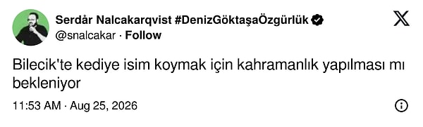 Gelen yorumlar da bir o kadar komik.