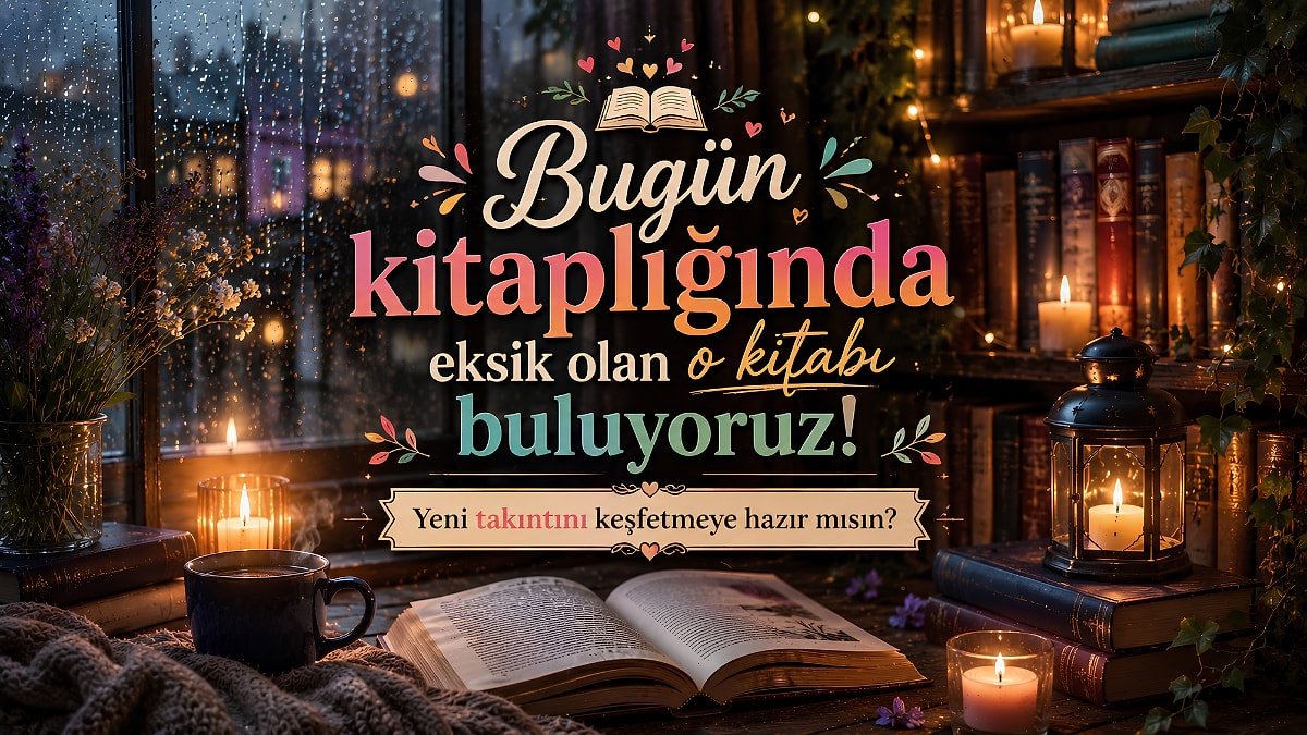 Bugün Kitaplığında Eksik Olan O Kitabı Buluyoruz: Hazırsan Seçimlerini Yap, Yeni Takıntını Keşfet!