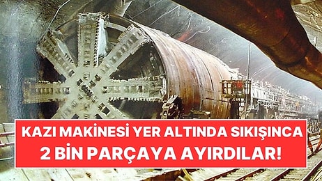 50 Milyon Dolarlık Kazı Makinesi Yerin Altında Sıkıştı: Eşi Görülmemiş Plan Uyguladılar
