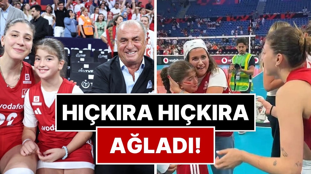 Fatih Terim’in Torunu Nil, Hayranı Olduğu İlkin Aydın’ı Karşısında Görünce Hıçkıra Hıçkıra Ağladı!