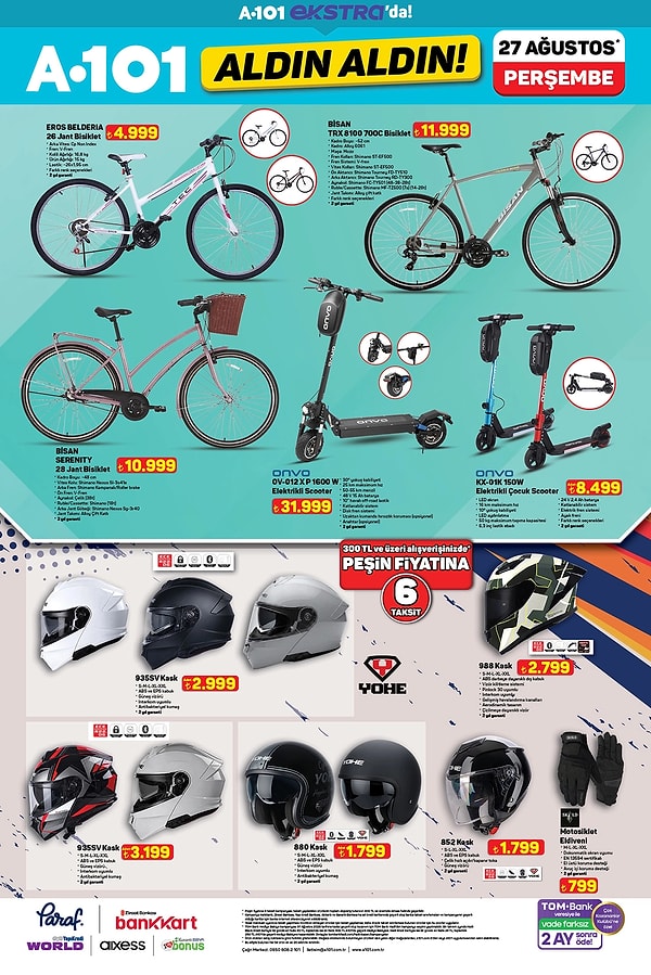 Onvo OV-012 X Plus 1600 W Elektrikli Scooter 31.999 TL