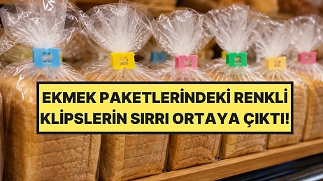 Mavi, Yeşil, Kırmızı: Ekmek Poşetlerindeki Renkli Klipsler Aslında Ne Anlama Geliyor?