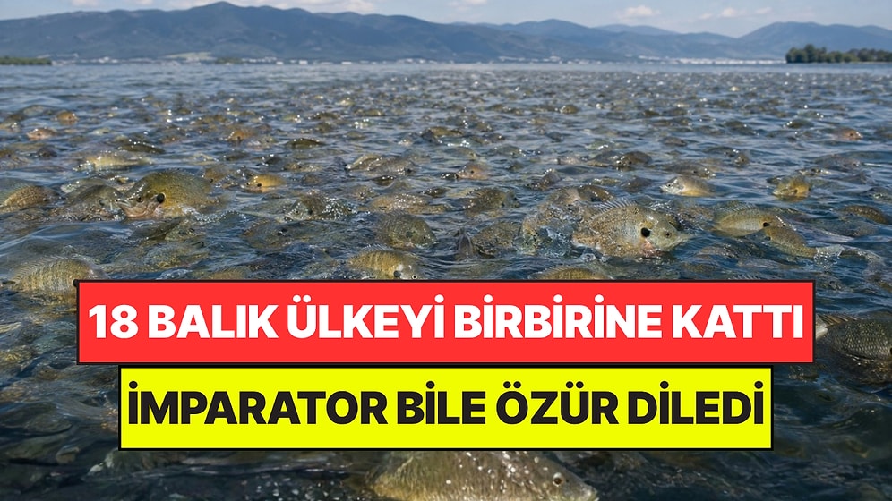 ABD'nin Hediye Ettiği 18 Balık Koskoca Ülkeyi Birbirine Kattı: İmparator Bile Özür Dilemek Zorunda Kaldı