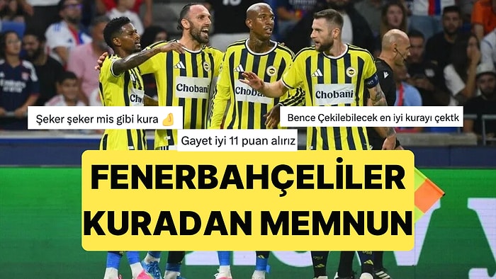 Fenerbahçe Taraftarı Yıllar Sonra Katıldıkları Şampiyonlar Ligi'nde Kuralardan Memnun Görünüyor
