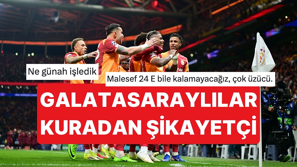 Galatasaray Taraftarı Çekilen Kura ve Takımın Kadrosu Sebebiyle Karamsar