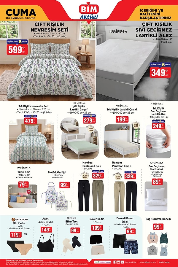 Çift Kişilik Nevresim Seti 599 TL