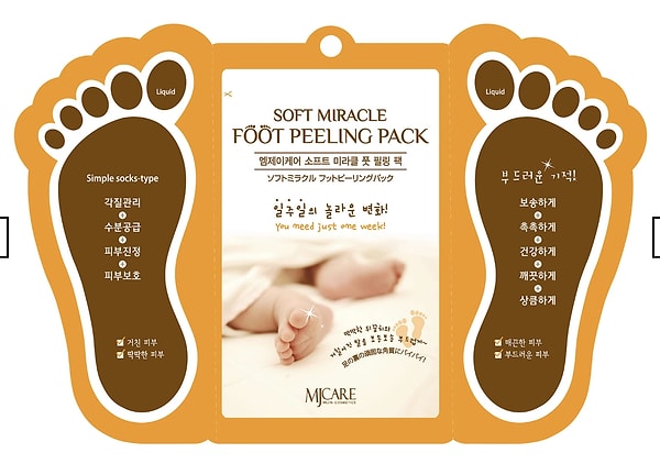 MJCARE Soft Miracle soyulan ayak peeling maskesi %47 indirimle 469,90 TL yerine net 249,05 TL!