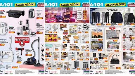 A101'e Dikiş Makinesi Geliyor! 3 Eylül 2026 A101 Aldın Aldın Kataloğu