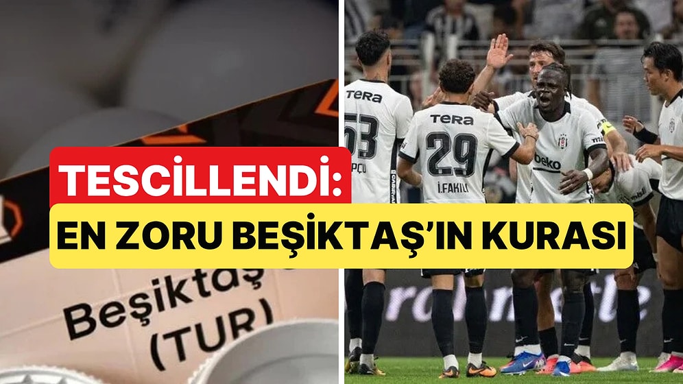 İstatistiksel Hesaplamalara Göre UEFA Avrupa Ligi'nde En Zorlu Fikstür Beşiktaş'ın Oldu