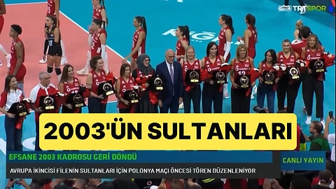 Filenin Sultanları'nın Efsane 2003 Kadrosuna Polonya Maçı Öncesi Büyük Jest Geldi