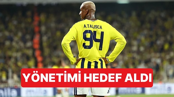 Talisca'dan Sitem Dolu Paylaşım