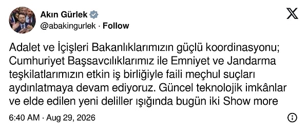 "Gülistan’a ait bazı eşyaların su altına sonradan yerleştirilmiş olabileceğine ilişkin bulgulara ulaşıldı."