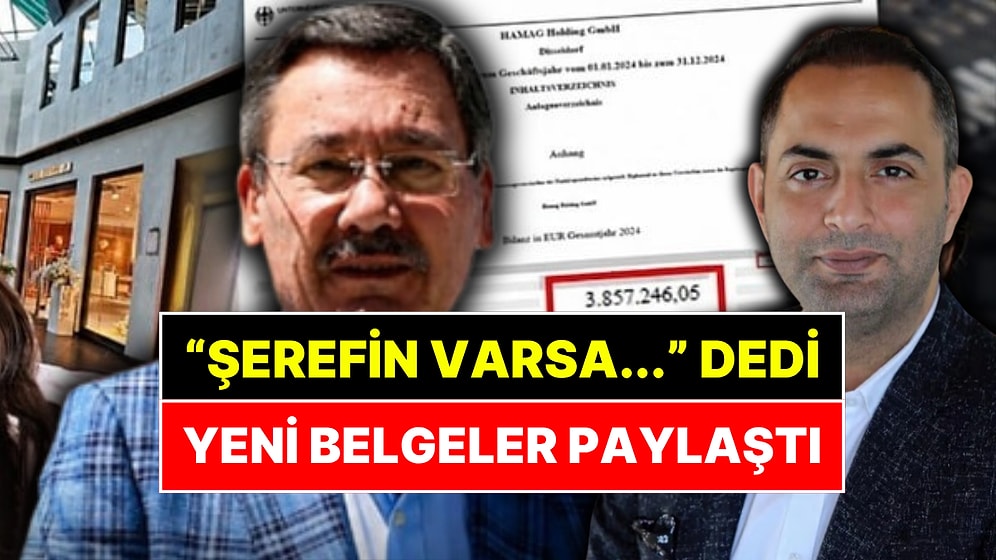 Melih Gökçek "Şerefin Varsa" Dedi, Murat Ağırel Yeni Belgeler Paylaştı