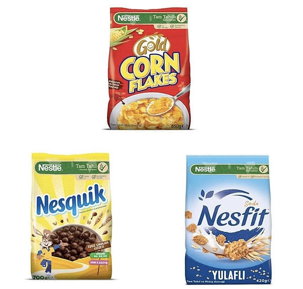 Avantajlı kahvaltılık gevrek paketleriyle sabah kahvaltıları 1 dakikada hazır!