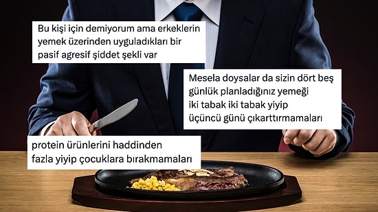 Bazı Erkeklerin Evdeki Yemeği Kasıtlı Bitirdiği İddiası X’i İkiye Böldü