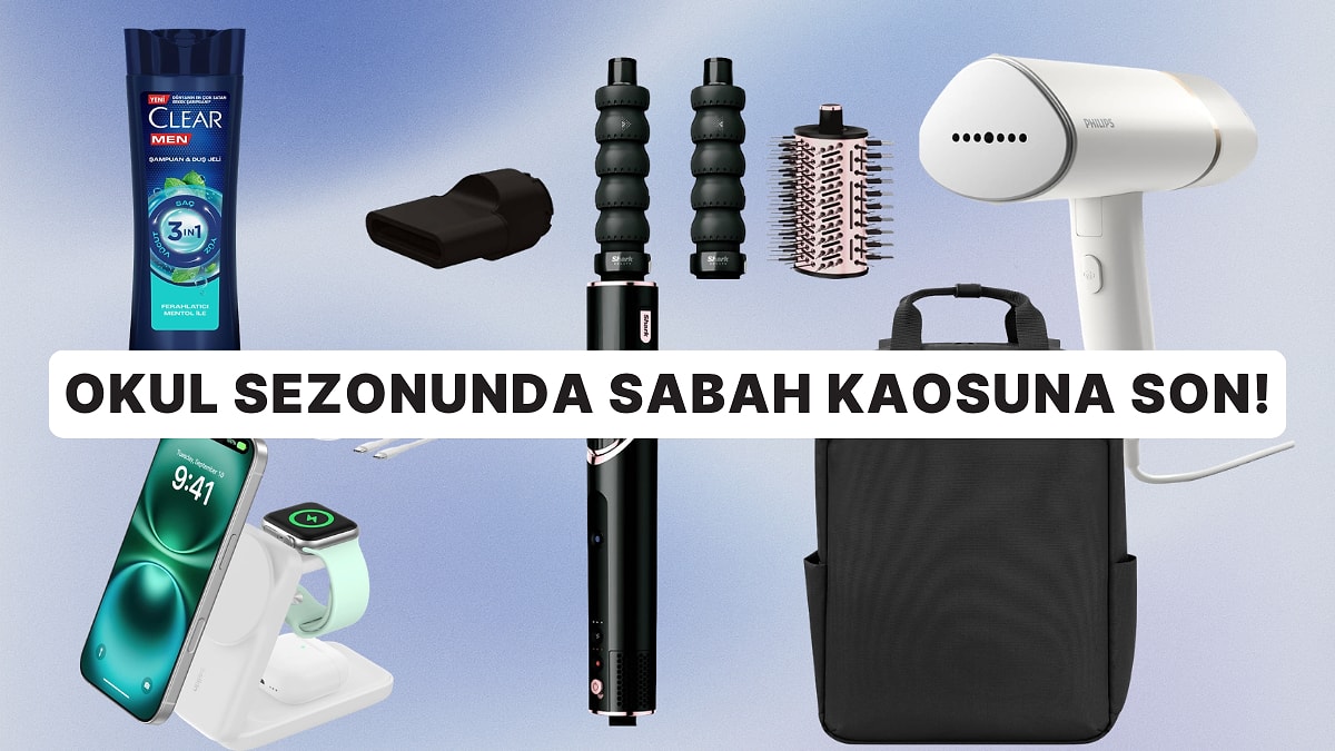 Okul Sezonu Açılıyor: Sabah Hazırlık Süresini Yarıya İndirecek 11 Kurtarıcı Ürün