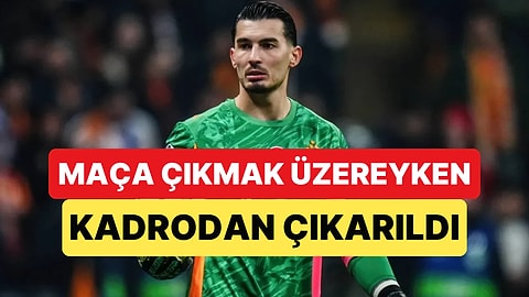 Galatasaray-Göztepe Maçı Öncesi Sürpriz Uğurcan Çakır Değişikliği: Maça Dakikalar Kala Kadrodan Çıktı