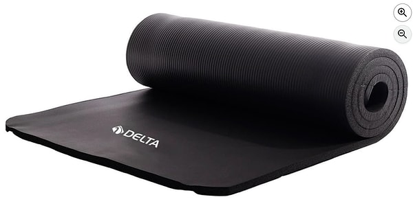 Delta 15 mm ekstra kalın konfor zemin taşıma askılı yoga ve pilates matı sepetlerde yerini aldı!