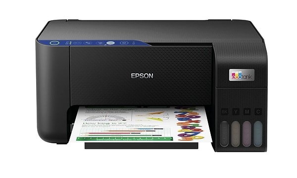 Epson EcoTank L3252 çok fonksiyonlu renkli tanklı Wi-Fi yazıcı okulların açılmasıyla sepetlerde yerini aldı!