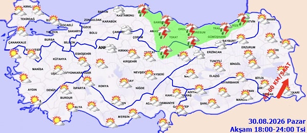 3 Dereceye Kadar Değişen Büyükşehir Havası