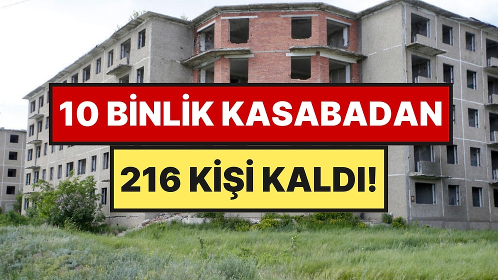 10 Bin Kişi Yaşıyordu Şimdi Sadece 216 Kişi Kaldı: Evler Terk Edildi Tiyatroya İnekler Girdi