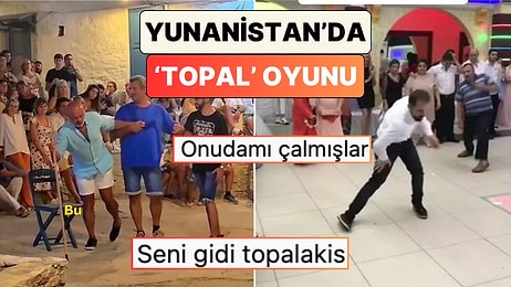 Yunan Adasında Denizli'nin Meşhur Topal Oyununu Gören Türk Tatilci Şaşkınlığını Gizleyemedi