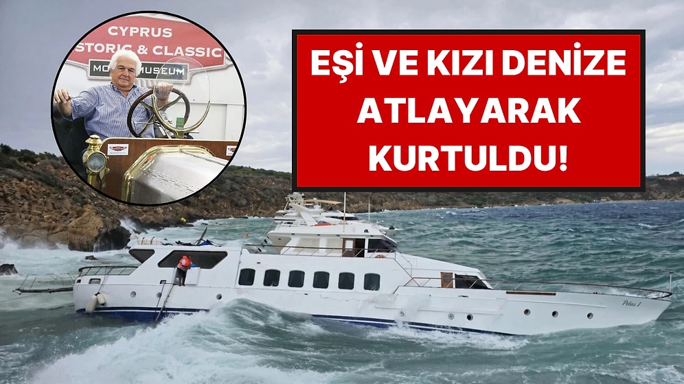 Milyoner İş İnsanı ve Eski Ralli Şampiyonu Dimi Mavropoulos Lüks Yatının Batmasıyla Hayatını Kaybetti