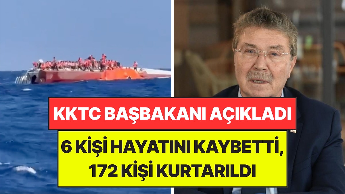 Girne Açıklarında Batan Gemide Can Kaybı 6'ya Yükseldi: KKTC Başbakanı Üstel Son Durumu Açıkladı