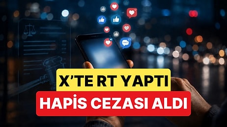 Sosyal Medyada Retweet Yaptığı İçin 1 Yıl 8 Ay Hapis Cezası Aldı