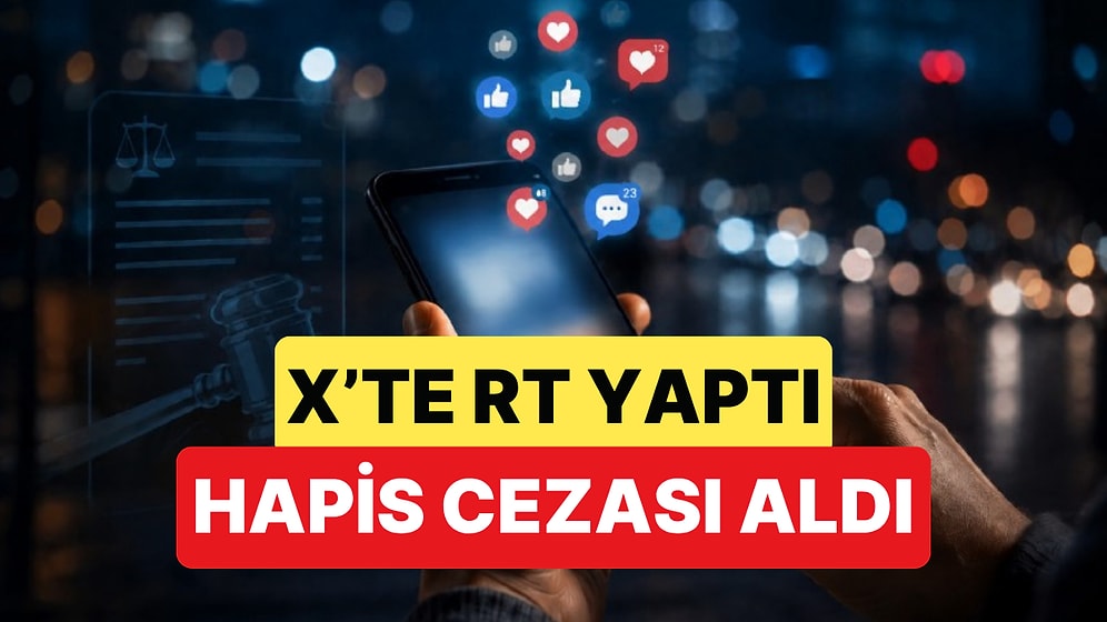 Sosyal Medyada Retweet Yaptığı İçin 1 Yıl 8 Ay Hapis Cezası Aldı