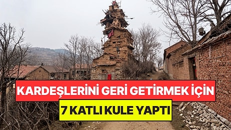 Kaybettiği Kardeşlerini Geri Getirmek İçin 10 Yılda 7 Katlı Kule Yaptı: Belediye Yıkmak İstedi