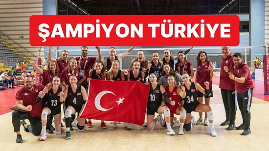 2026 Akdeniz Oyunlarında Kadın Milli Takımımız Voleybolda Şampiyon Oldu
