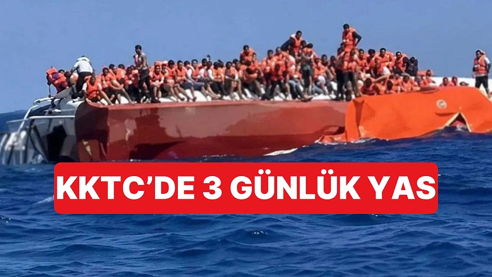 KKTC'de Gemi Faciası Sonrası 3 Günlük Yas İlan Edildi