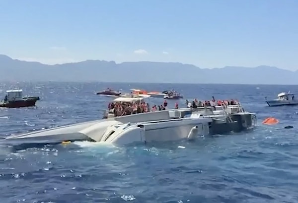 Geminin kaptanı tutuklanmıştı.