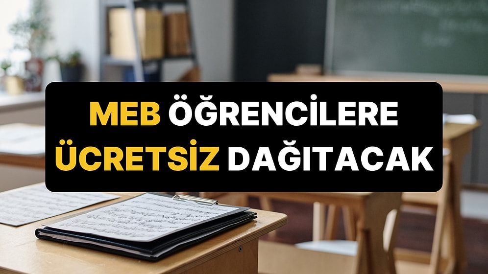 MEB, Ders Kitaplarıyla Birlikte İki Ücretsiz Eser Daha Dağıtacak