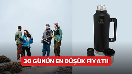 Çok Satan Listesinin Yıldızı Stanley Klasik Vakumlu Çelik Termos İndirimde!