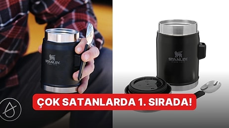 Dışarıda Yemek Yemek İstemeyenlere: Stanley Classic Legendary Vakumlu Yemek Termosu İndirimde!