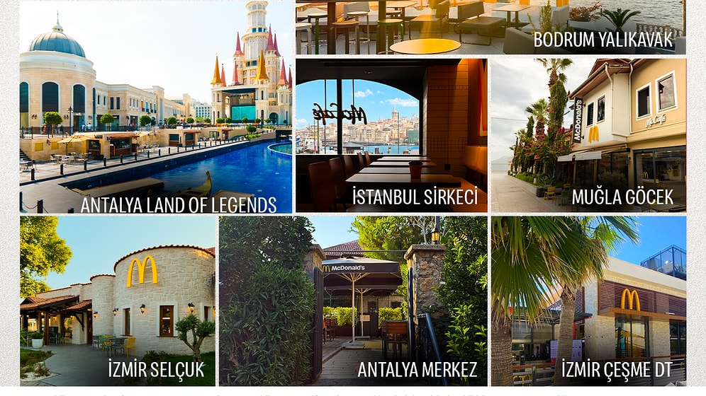 McDonald’s’ın 7 Harikası: Şehirlerin Ruhuyla Buluşan Restoranlar