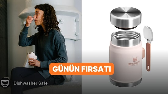 Dışarıda Yemek Yemek İstemeyenlere: Stanley Classic Legendary Vakumlu Yemek Termosu İndirimde!
