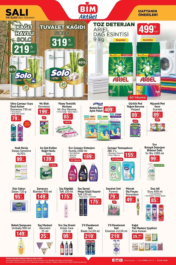 Solo Kağıt Havlu 16'lı 219 TL