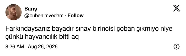 Ne zamandır yoklar.