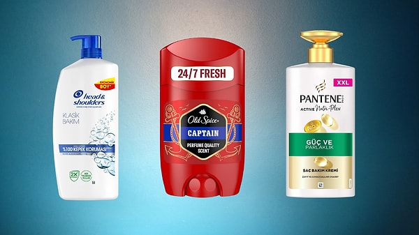 Pantene, Old Spice ve Head & Shoulders ile kişisel bakımda 500 TL'ye 100 TL anında indirim!