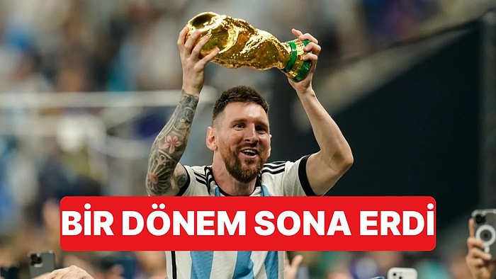 Milli Takım Kariyerine Bir Dünya Kupası Sığdıran Lionel Messi Milli Takımı Bıraktığını Açıkladı